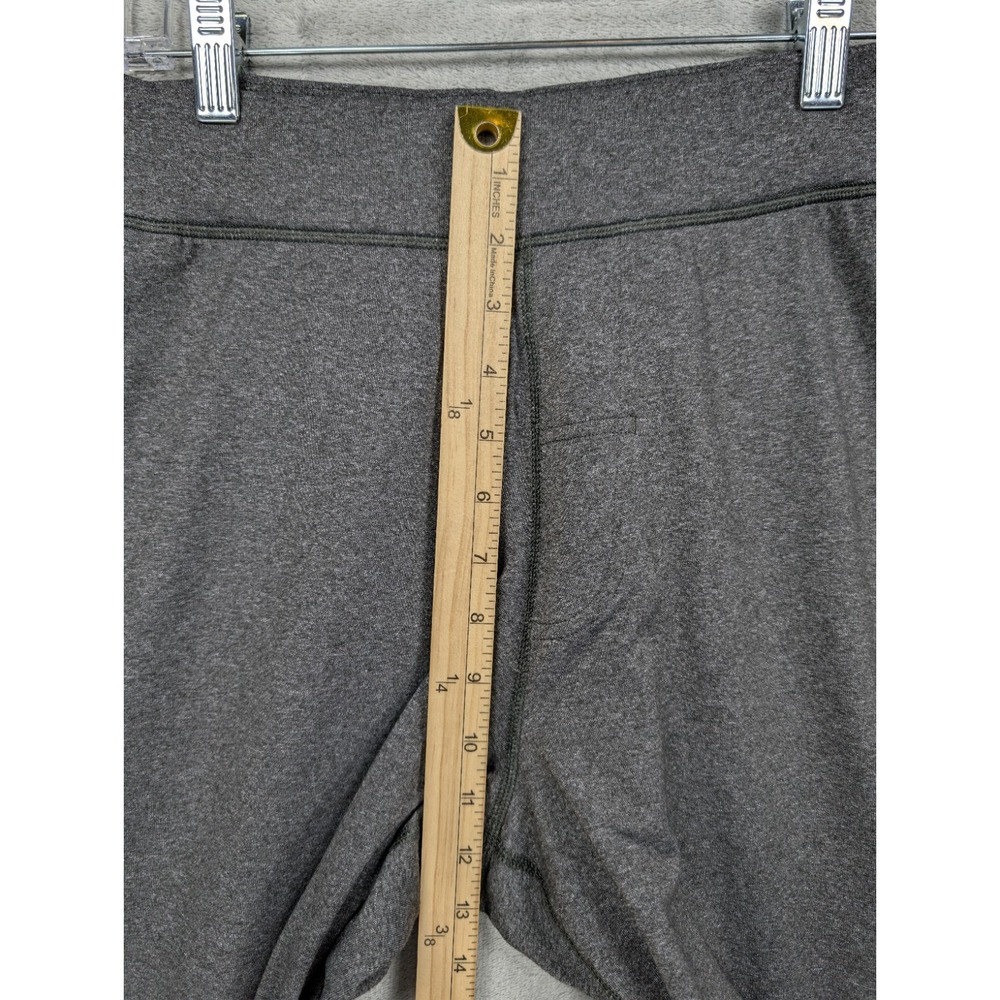 Lululemon Men's Pull On Pants Sz L Straight Leg Hidden Drawstring Gray Flap Pkts - Picture 4 of 8